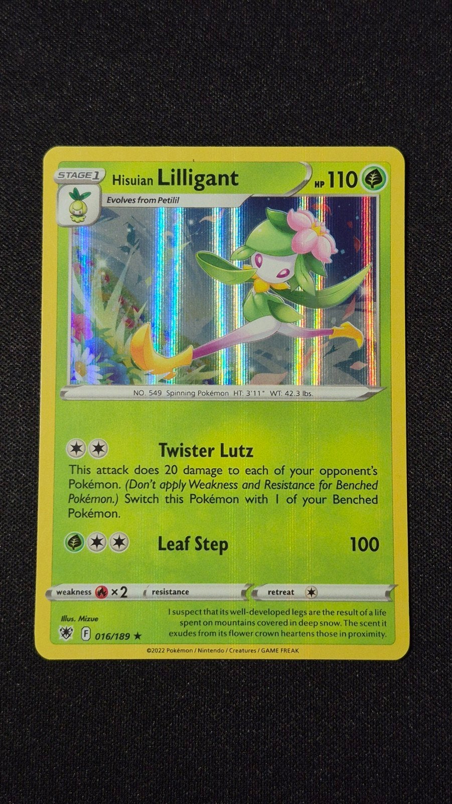 Hisuian Lilligant 016/189 – Astral Radiance (2022), Verzenden, Zo goed als nieuw, Losse kaart