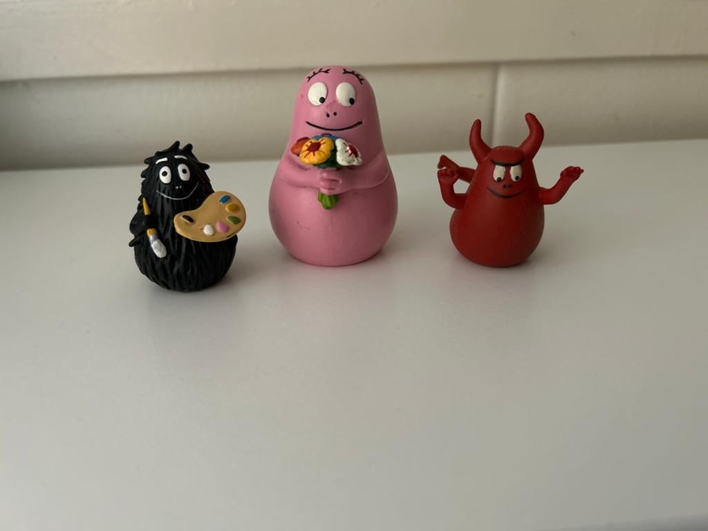 Barbapapa figuren set - Barbalala, Barbabee, Barbabok, Ophalen of Verzenden, Zo goed als nieuw