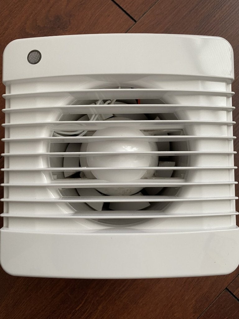 Badkamerventilator met timer, Ophalen of Verzenden, Nieuw, Afzuiger
