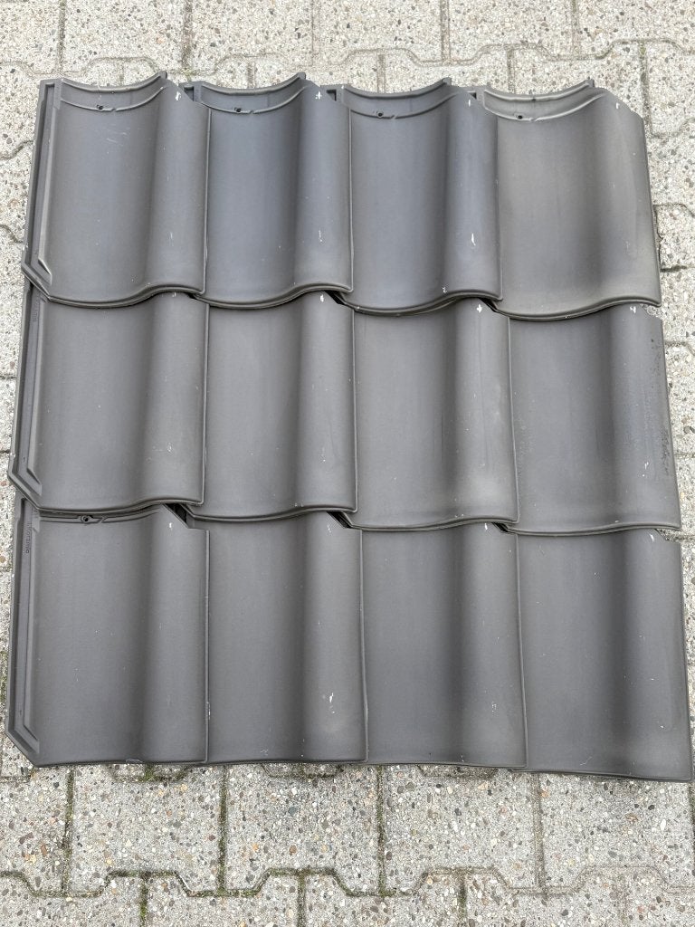 OVH Blauw gesmoord dakpannen Wienerberger v.a € 1.49 per st, Steen of Klei, Blauw, Nieuw, Ophalen of Verzenden