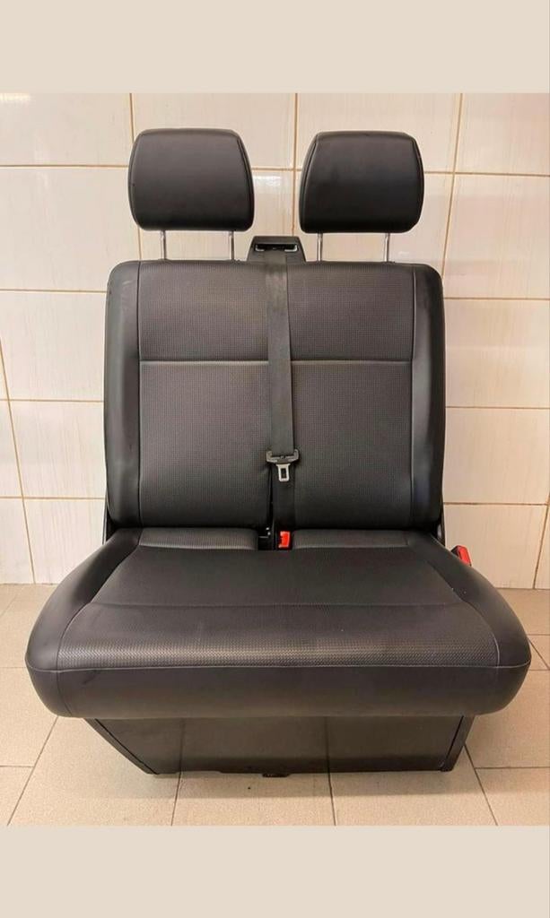 VW TRANSPORTER T5 T6 BIJRIJDERSBANK LEREN BANK 2 ZITSBANK, Auto-onderdelen, Interieur en Bekleding, Ophalen of Verzenden, Nieuw
