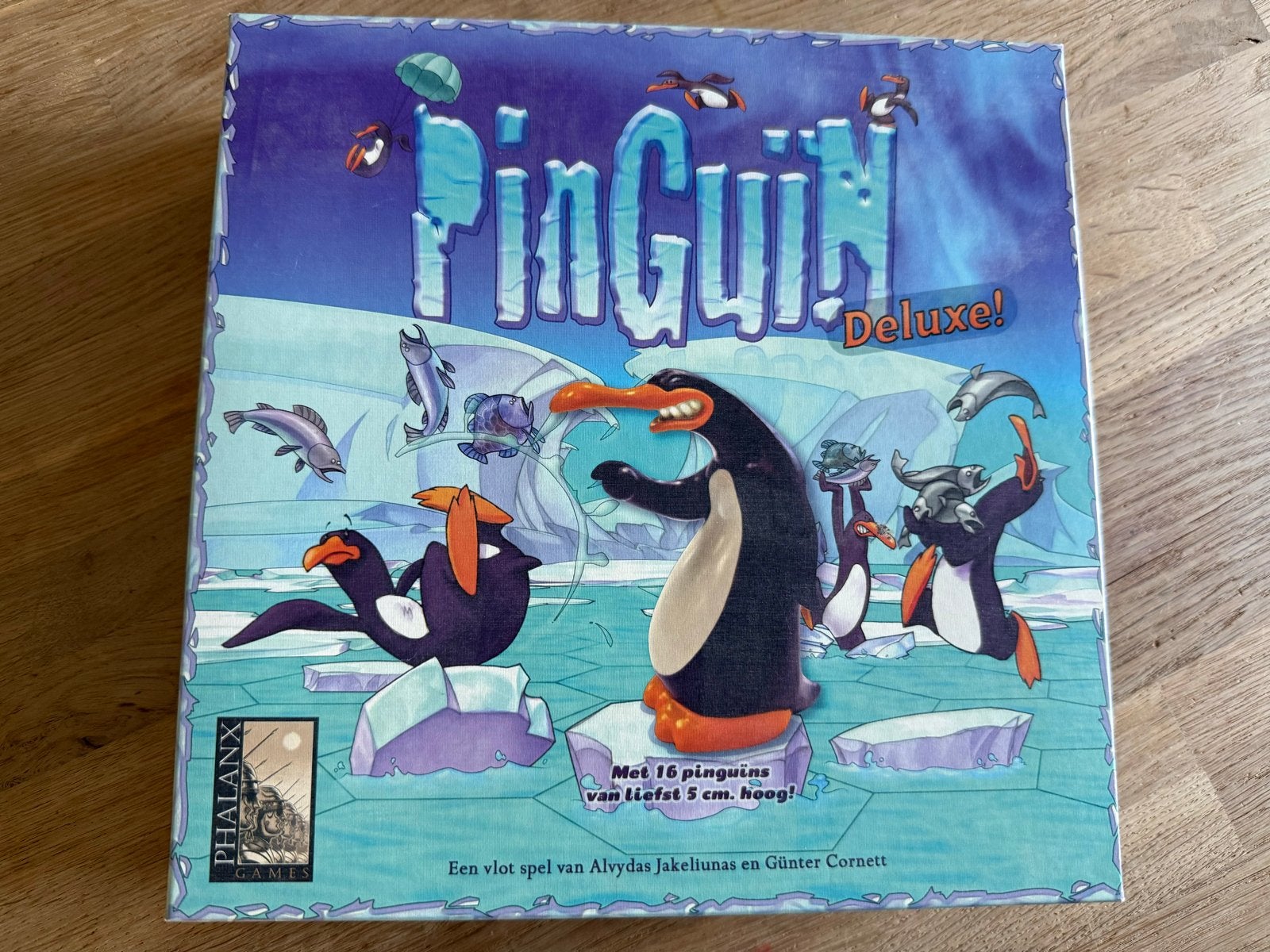 Pinguïn Deluxe! Bordspel - Zo goed als nieuw, Een of twee spelers, Ophalen of Verzenden, Zo goed als nieuw