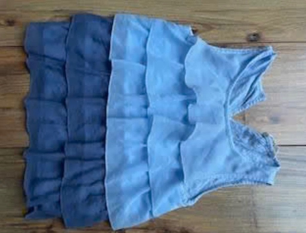 Top blauw in maat 140 H&M, Ophalen, Gebruikt, Meisje, Shirt of Longsleeve