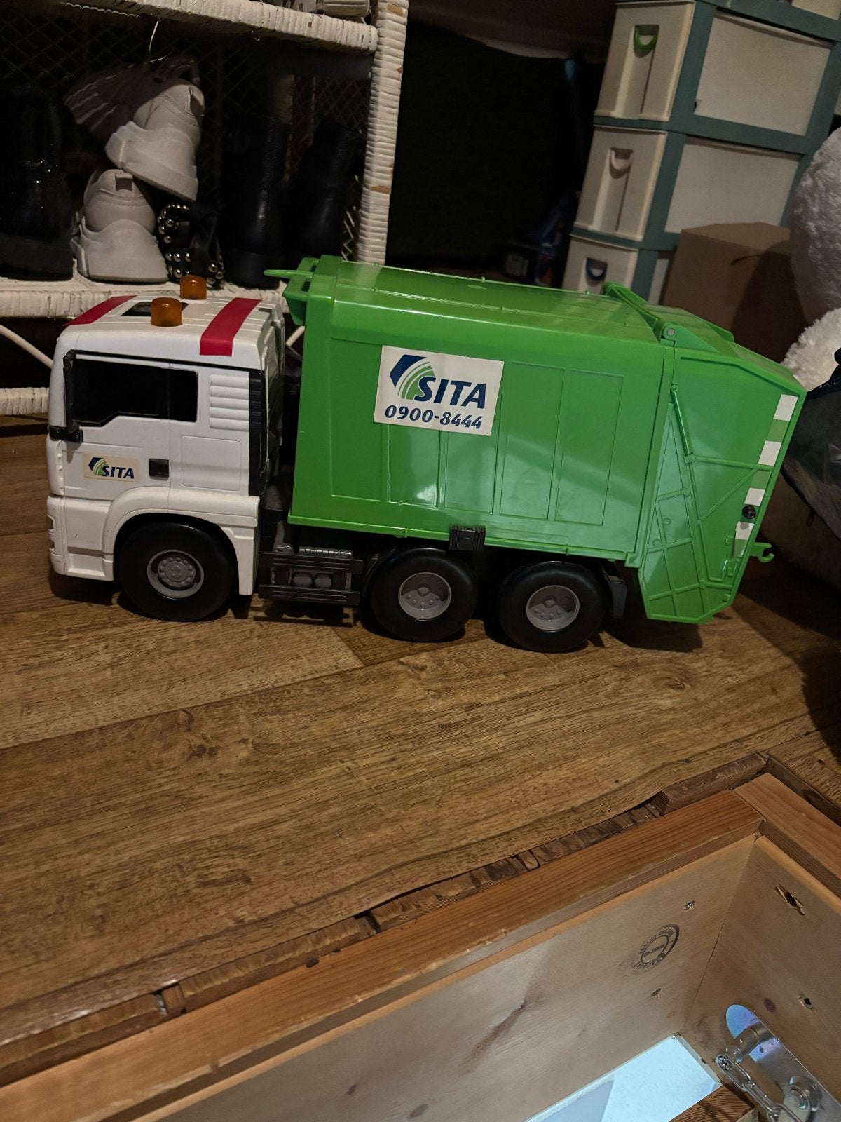 SITA Vuilniswagen Speelgoedtruck, Ophalen of Verzenden, Zo goed als nieuw