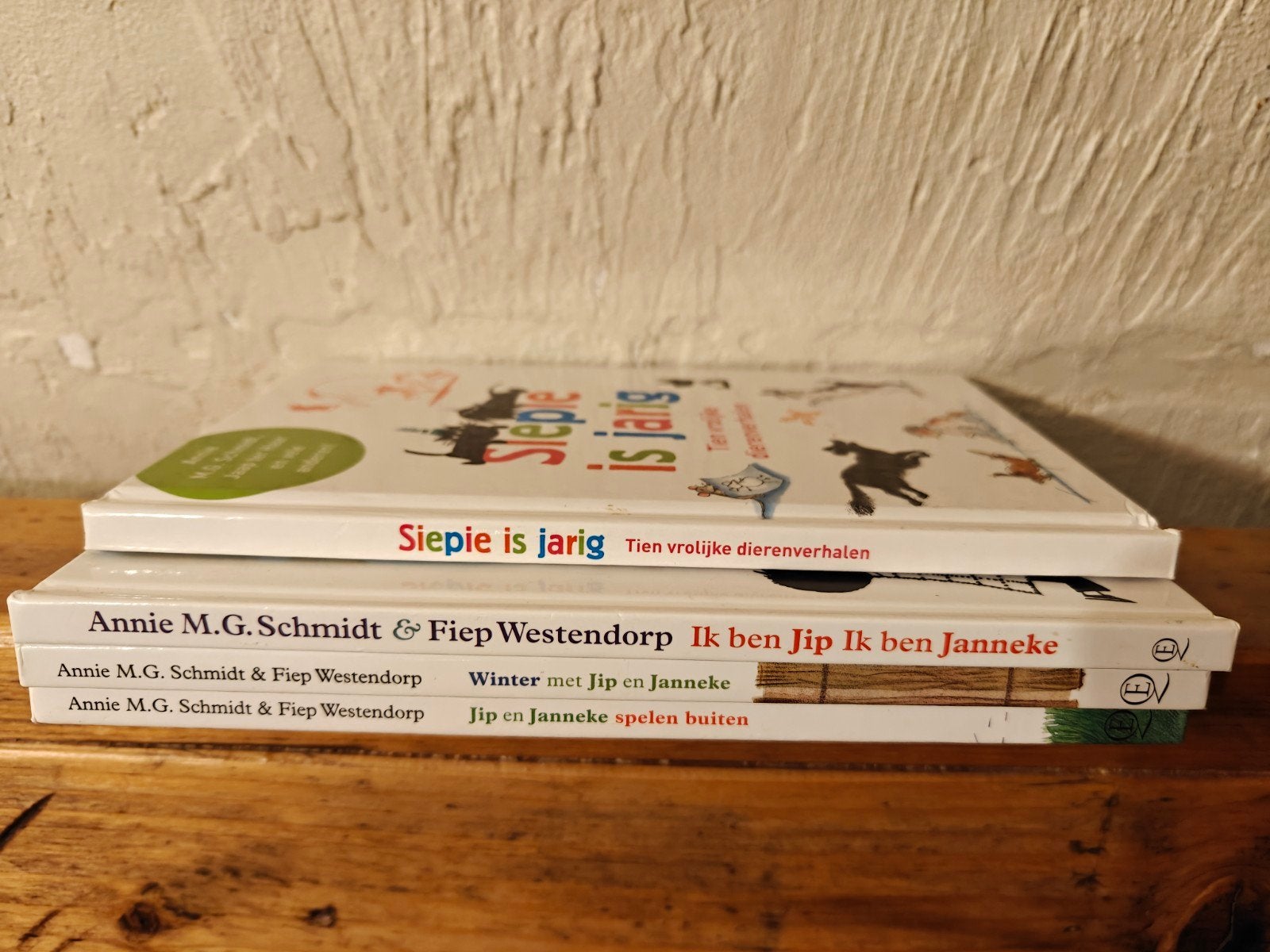 4 Boekjes van Jip en Janneke., Boeken, Ophalen of Verzenden, Zo goed als nieuw, Fictie algemeen