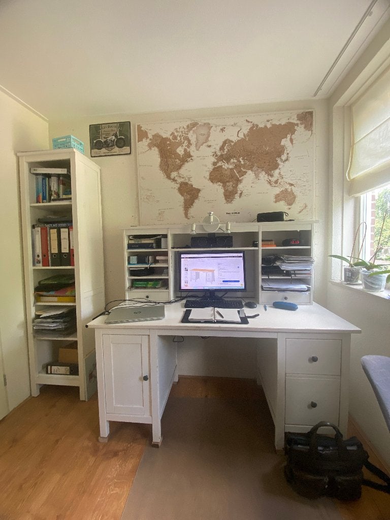 bureau, Ophalen, Gebruikt, 155 cm, Scandinavisch