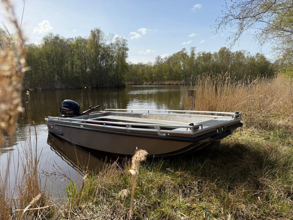 G-Craft SR520 HD Professionele aluminium werkboot, Watersport en Boten, Ophalen, 70 pk, 20 cm, Zo goed als nieuw