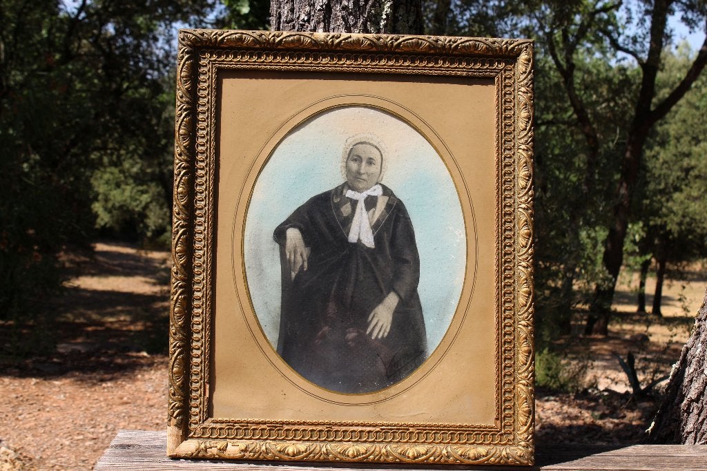 Brocante - Serie hele oude lijsten met prent!, Huis en Inrichting, Ophalen, Gebruikt, Schilderijlijst, Verwisselbare inhoud