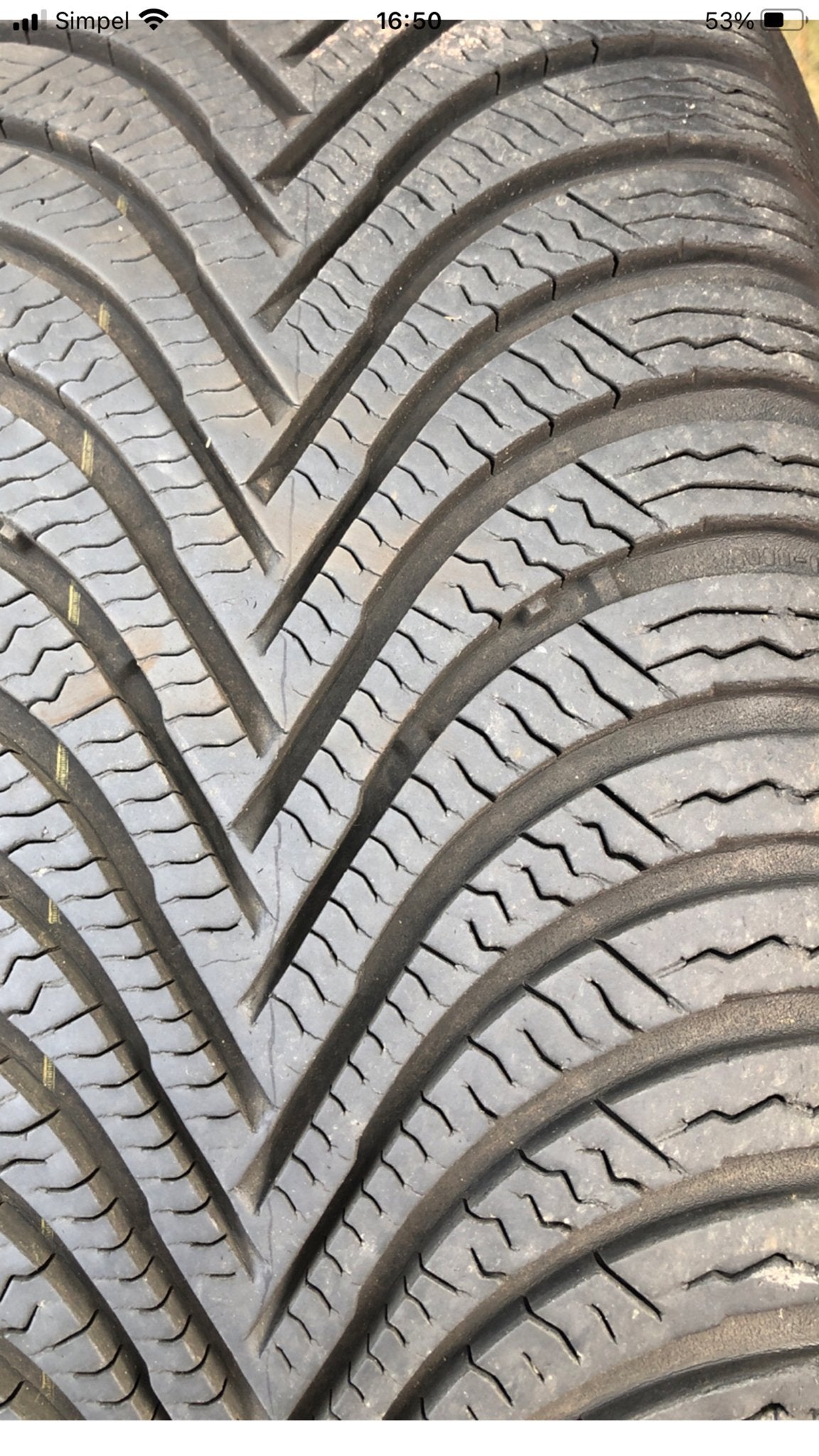 Michelin Alpin 5 Winterbanden met stalen velgen 205/55R16, Ophalen, Gebruikt