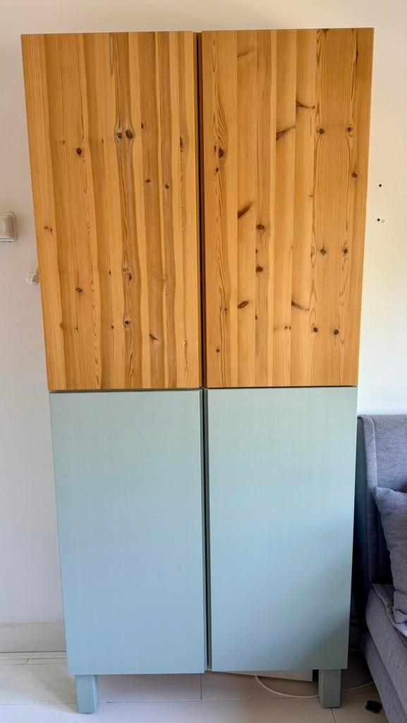 2x IVAR Ikea kast 80x30x83, Ophalen, Met plank(en), Scandinavisch, 50 tot 100 cm