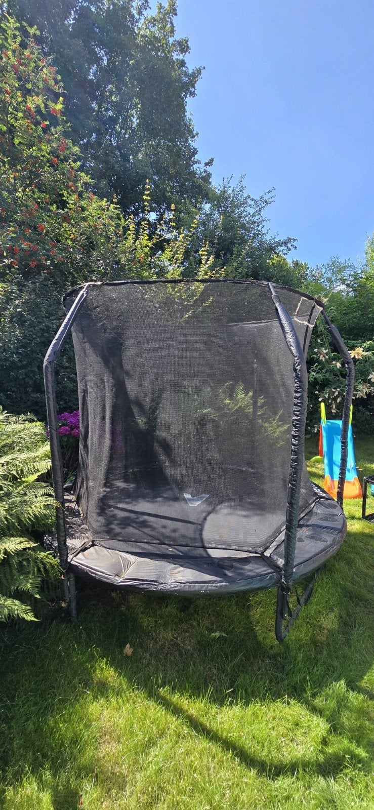 Nog goede trampolie 2 - 2,5 meter, Kinderen en Baby's, Speelgoed | Buiten | Trampolines, Ophalen, Gebruikt