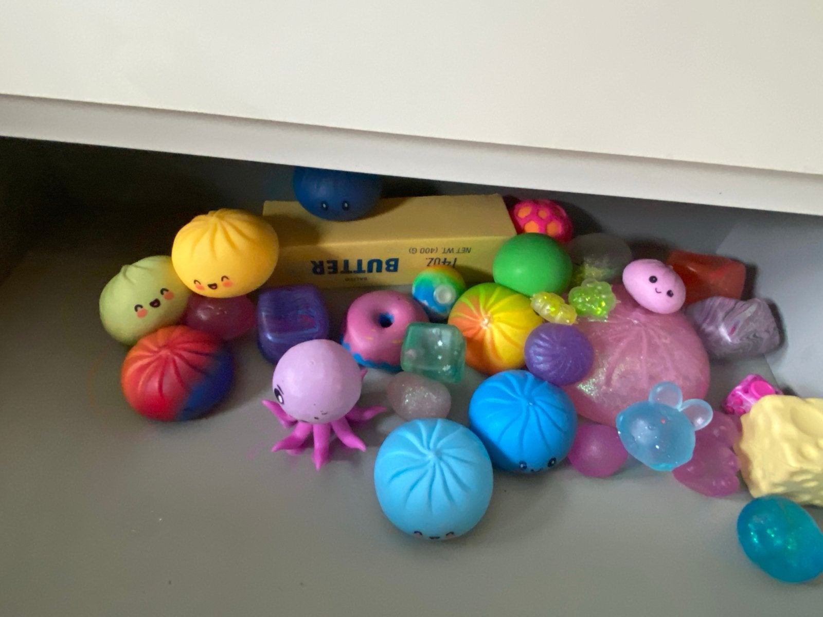 Grote collectie fidget toys en squishies, Ophalen of Verzenden, Gebruikt, Jongen of Meisje