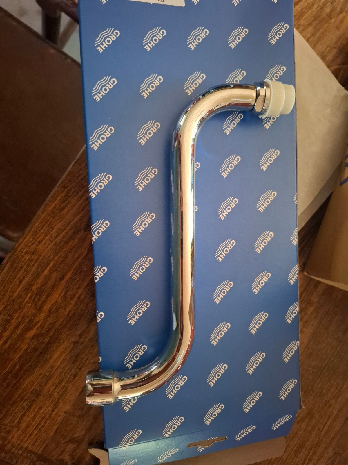 Grohe Douchearm Chroom - Nieuw in doos, Ophalen of Verzenden, Zo goed als nieuw, Chroom, Kraan