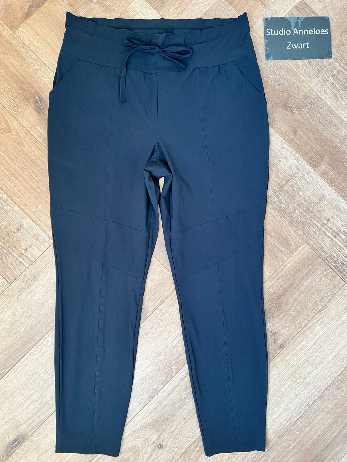 Studio anneloes new franka broek XXL zwart, Zwart, Maat 46/48 (XL) of groter, Ophalen of Verzenden, Zo goed als nieuw