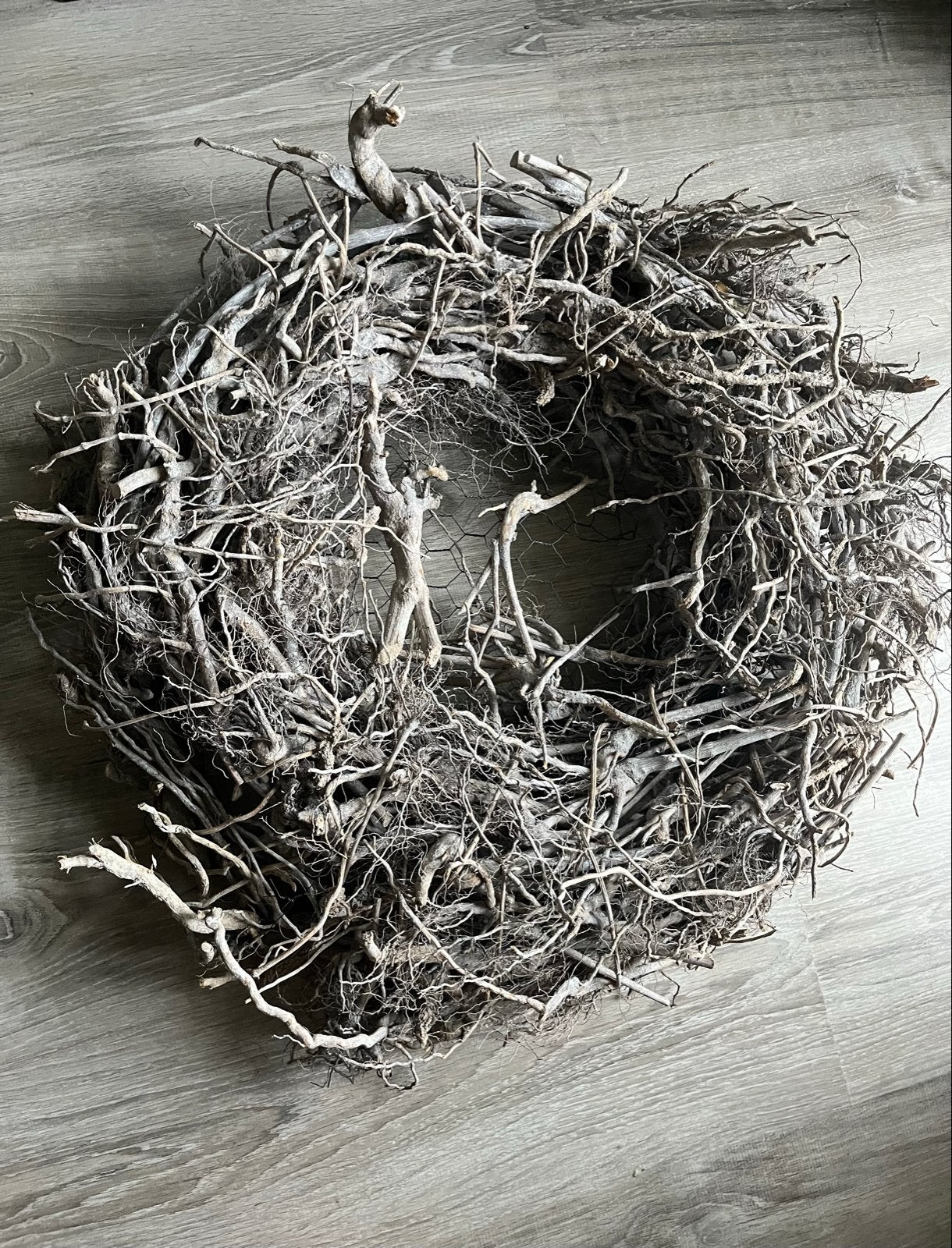 Grote Decoratieve Krans, Ophalen, Gebruikt, Krans, Natuurlijk materiaal