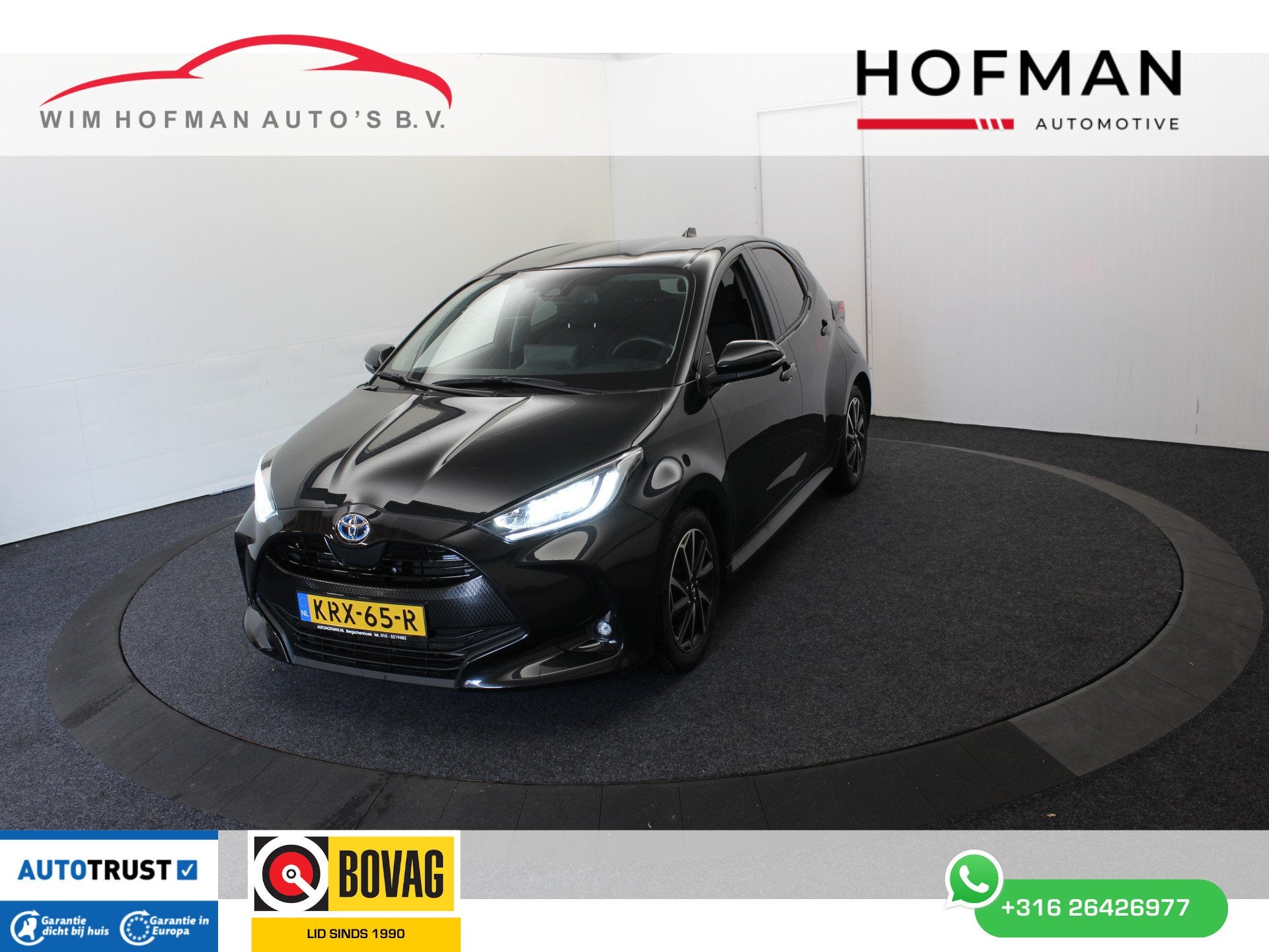 Toyota Yaris 1.5 Hybrid Dynamic Camera Clima Stoel verw Crui, Gebruikt, Zwart, Met garantie (alle), Zwart