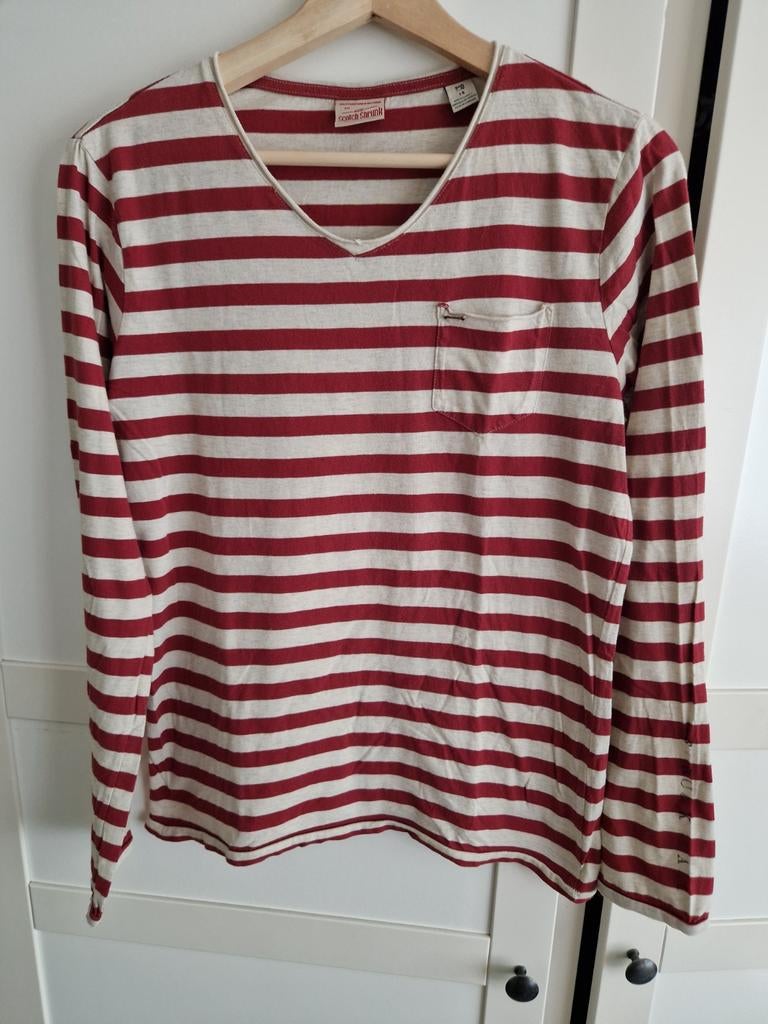 Scotch shrunk longsleeve maat 164, Scotch Shrunk, Ophalen of Verzenden, Zo goed als nieuw, Shirt of Longsleeve
