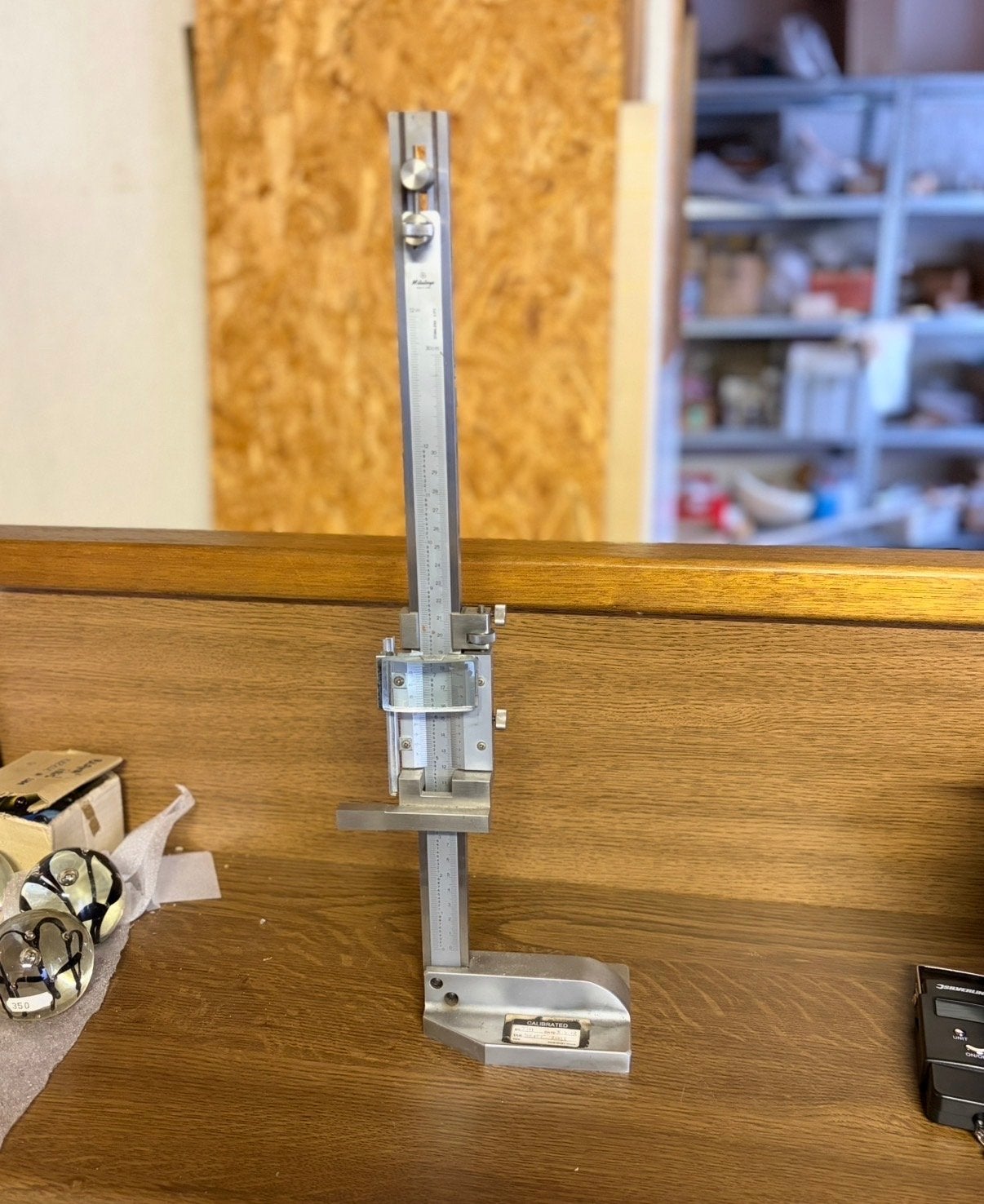 Mitutoyo 520-152 Vernier Hoogtemeter 0–300 mm / 12” Precisie, Doe-het-zelf en Verbouw, Ophalen of Verzenden, Gebruikt, Overige typen