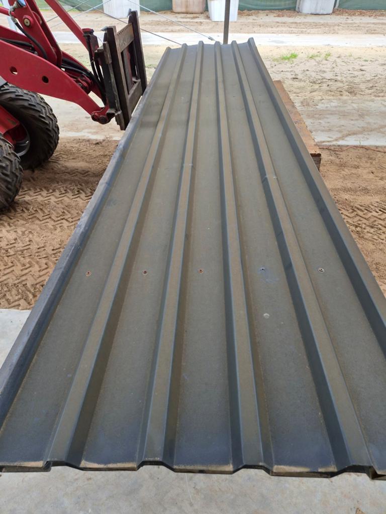 Damwand damwandplaten dakplaten 4.75m, Ophalen, Gebruikt, Overige materialen