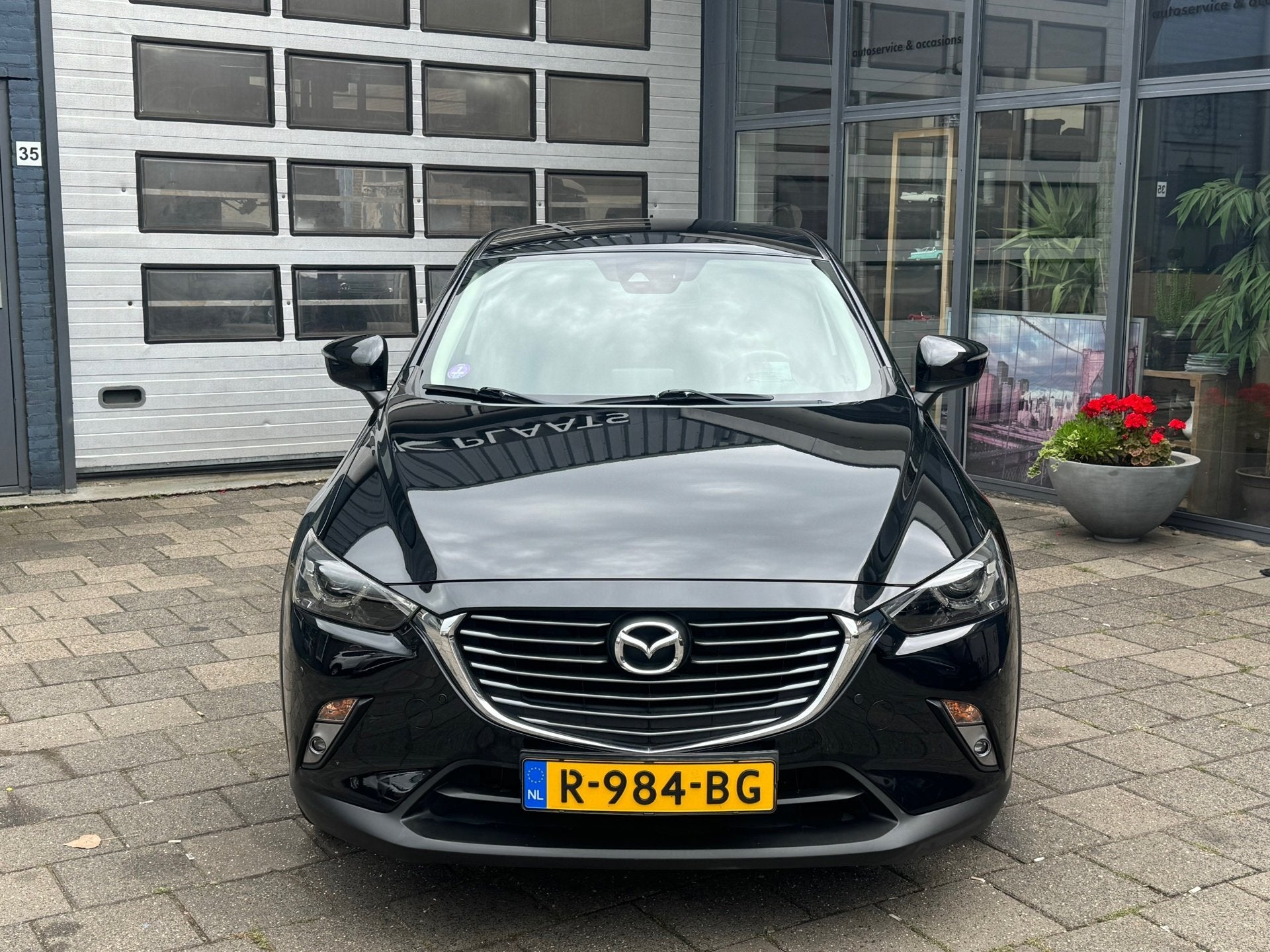 Mazda CX-3 2.0 SkyActiv-G 120 TS+ | Clima | Camera | Leer |, Auto's, 1998 cc, Euro 6, 4 cilinders, Zwart
