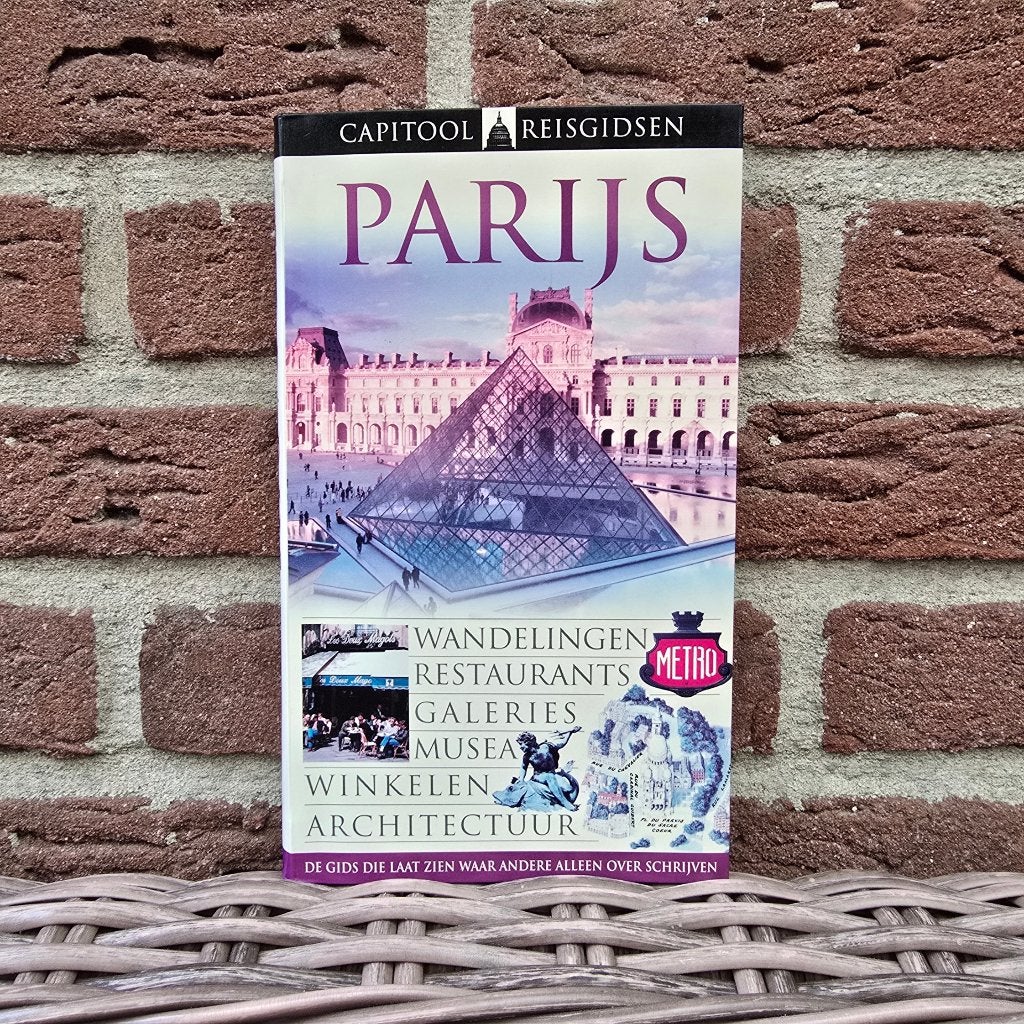 Reisgids Parijs - Capitool - stedentrip stedengids, Boeken, Reisgidsen, Capitool, Europa, Ophalen of Verzenden, Zo goed als nieuw