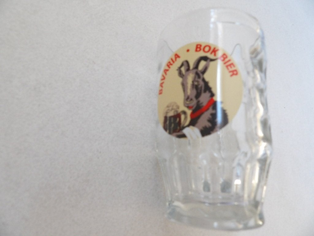 NIEUW 1super mooie BAVARIA BOKBIER pul met handsvat 0,3 L, Ophalen of Verzenden, Nieuw, Pul(len), Bavaria