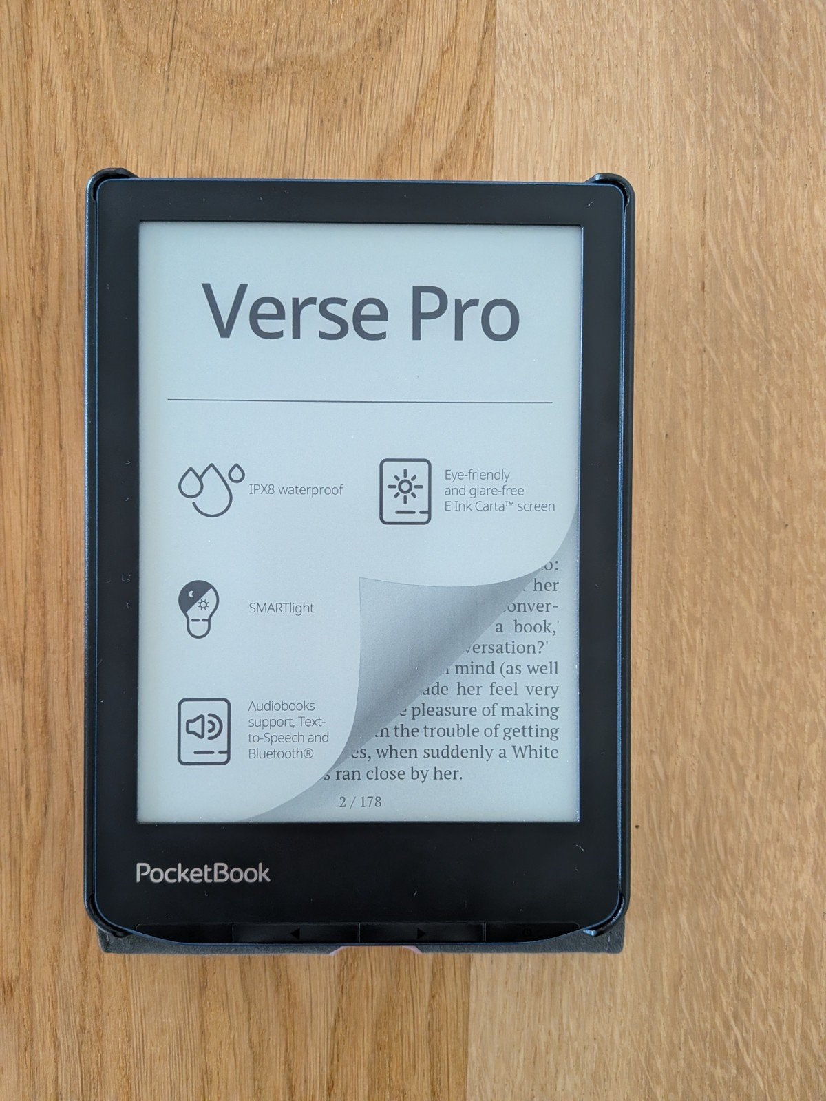 PocketBook Verse Pro e-reader zgan, Ophalen, 6 inch of minder, Nieuw, Touchscreen
