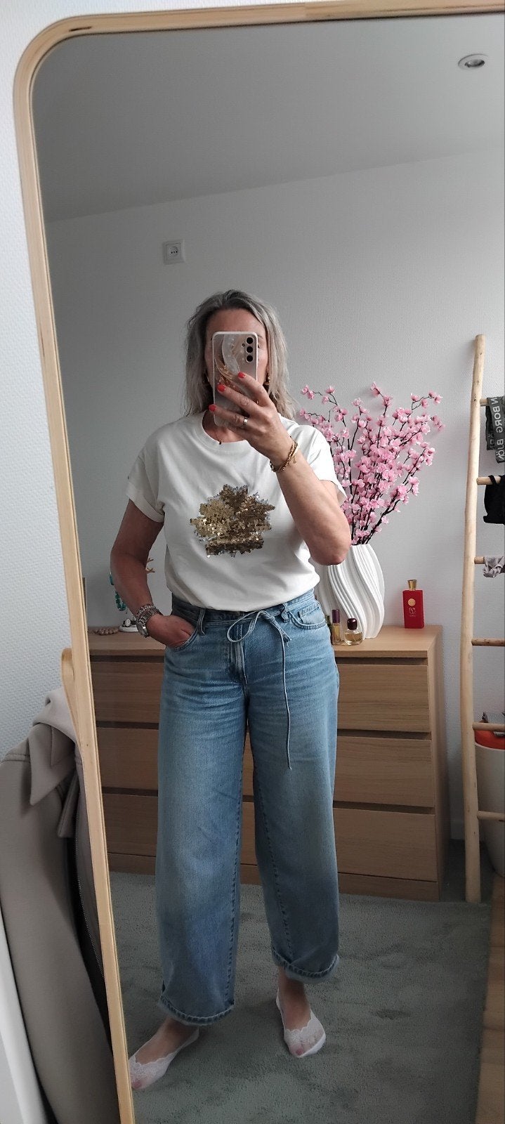 Nieuw NUKUS T-shirt met pailletten, maat S, Kleding | Dames, Ophalen of Verzenden