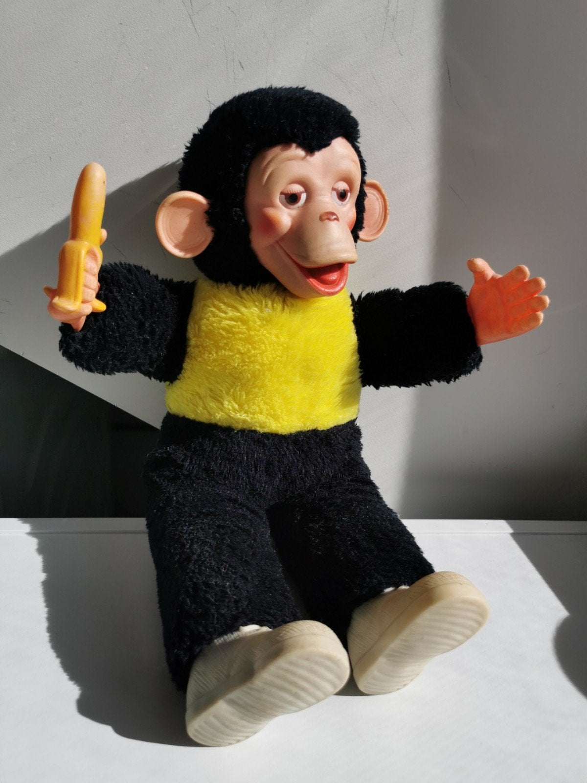 Vintage Zippy the Monkey Pluche Aap (Jaren '50/'60), Ophalen of Verzenden, Gebruikt