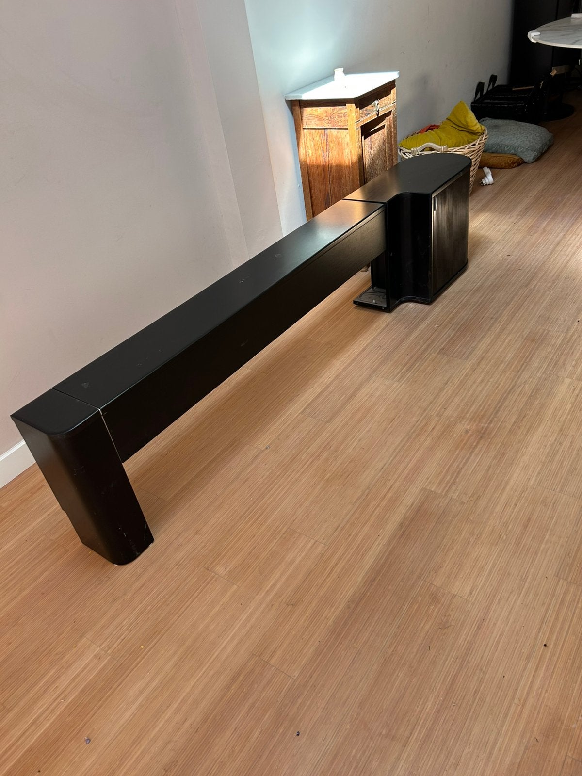 Auping hoofdeinde en nachtkastje, Ophalen, Gebruikt, 65 cm of meer, Minder dan 55 cm