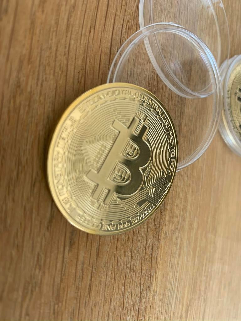 Bitcoin munten fysiek, Ophalen of Verzenden, Overige landen, Overige waardes, Losse munt