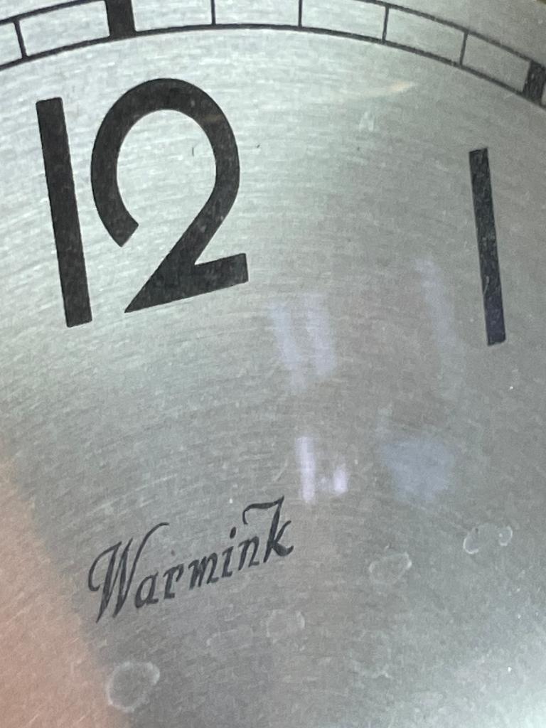 Nederlandse houten wandklok met singer (Warmink), Antiek en Kunst, Antiek | Klokken, Ophalen