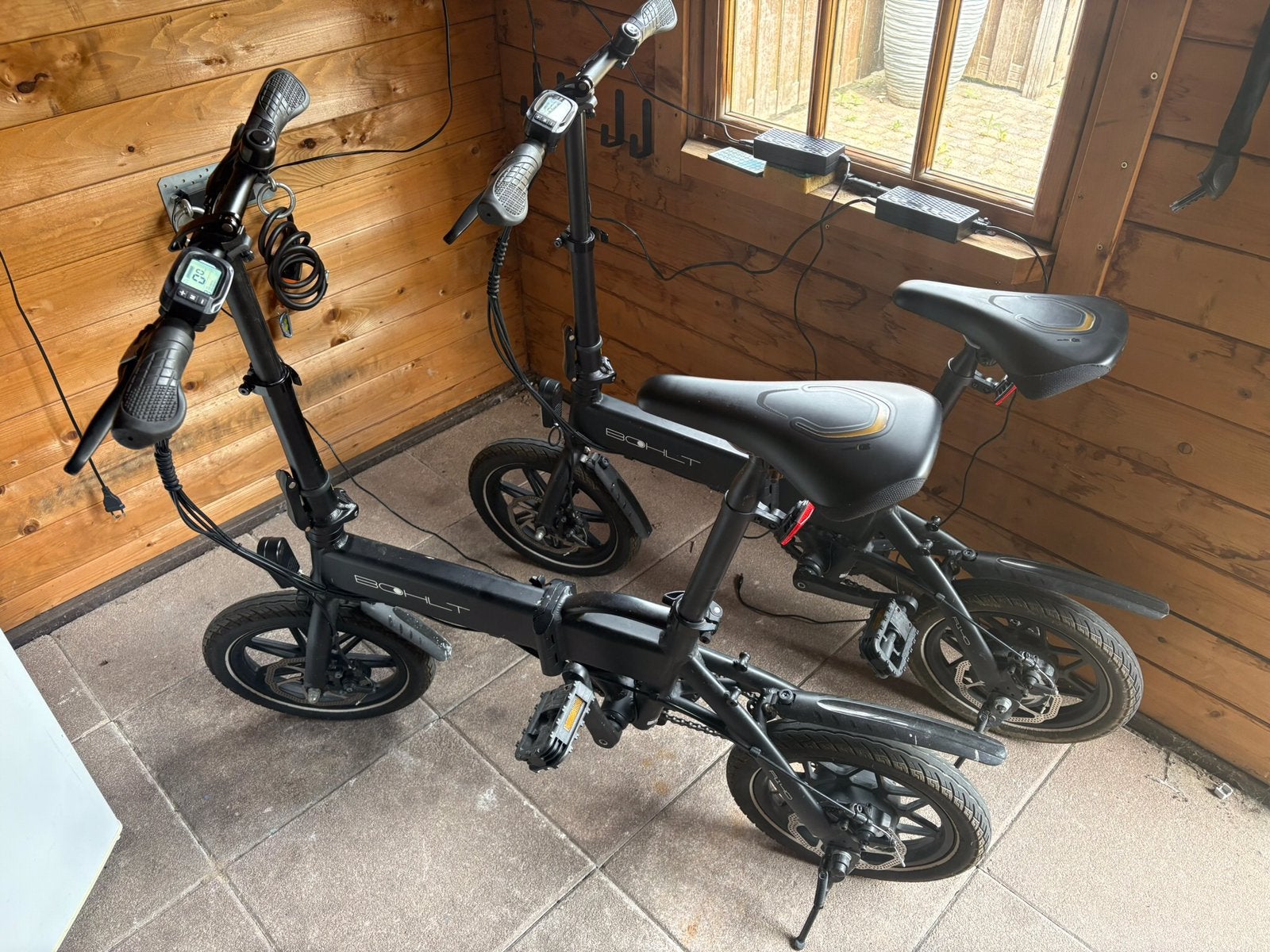 2x Bohlt R140 als set, 14 tot 16 inch, Zo goed als nieuw, Totaal opvouwbaar, Schijfrem