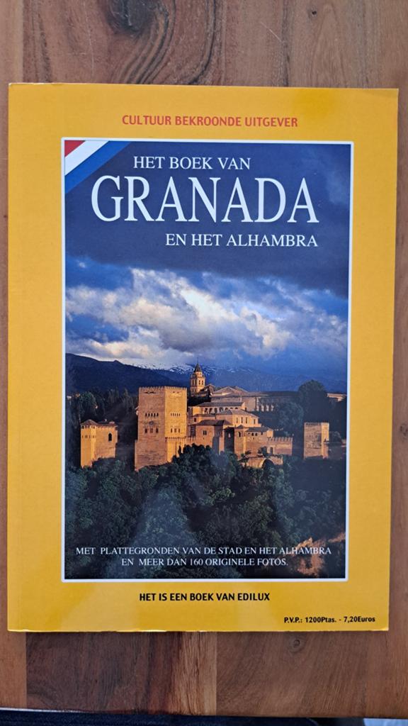 Het Boek van Granada en het Alhambra - Edilux, Europa, Ophalen of Verzenden, Reisgids of -boek, Onbekend