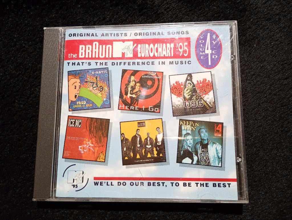 Braun MTV Eurochart '95 VOL 4, Cd's en Dvd's, Cd's | Verzamelalbums, Ophalen of Verzenden, Gebruikt, Pop