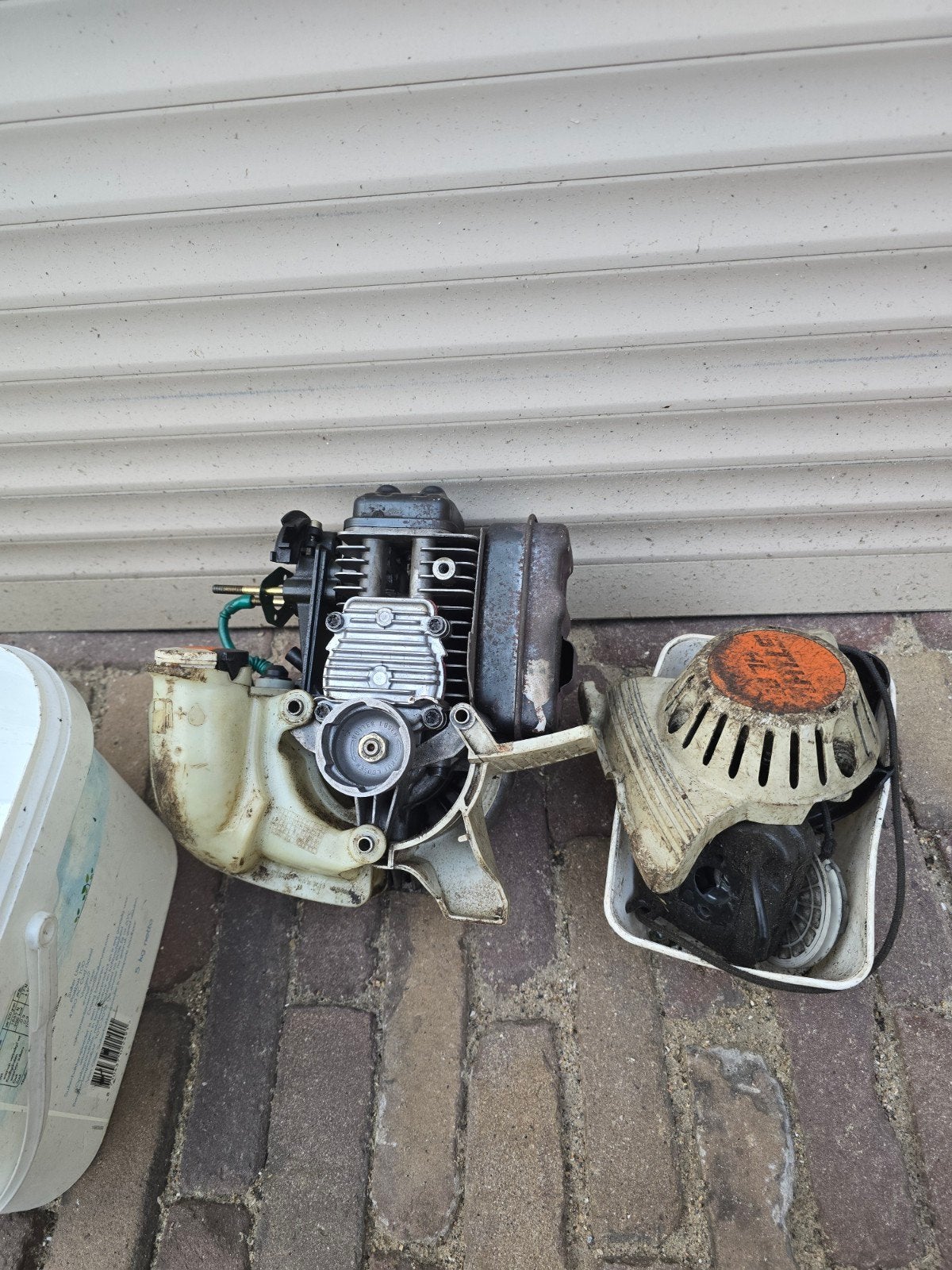 Motorblok Stihl HT 101 4 mix, Ophalen of Verzenden, Gebruikt