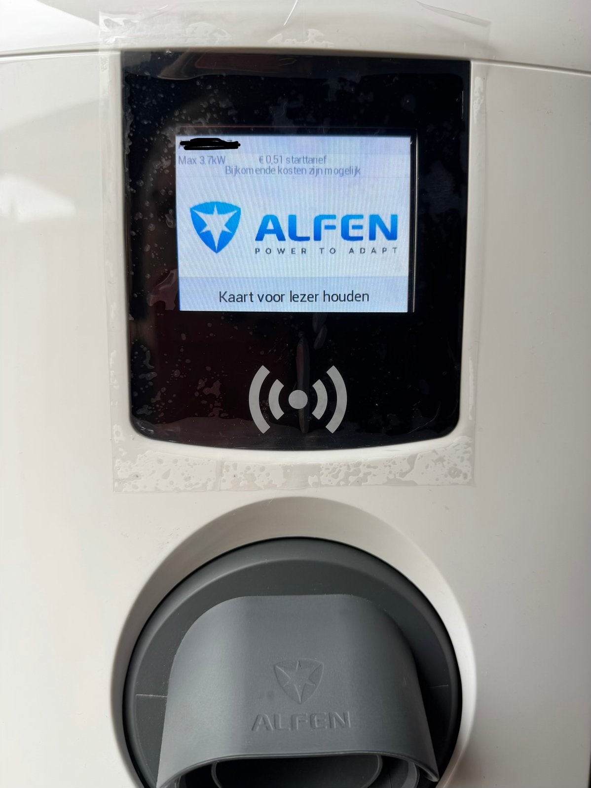 Alfen singel proline laadpaal, Ophalen of Verzenden, Zo goed als nieuw, Laadpaal