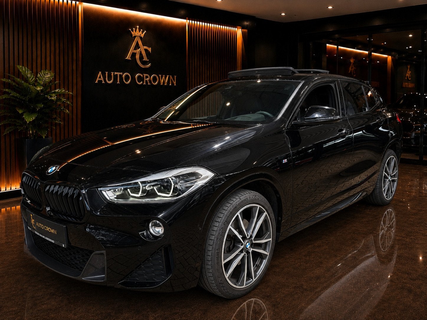 BMW X2 SDrive18i High Executive M-Pakket Pano. Dak!, Auto's, X2, Gebruikt, Euro 6, Automatische klimaatregeling