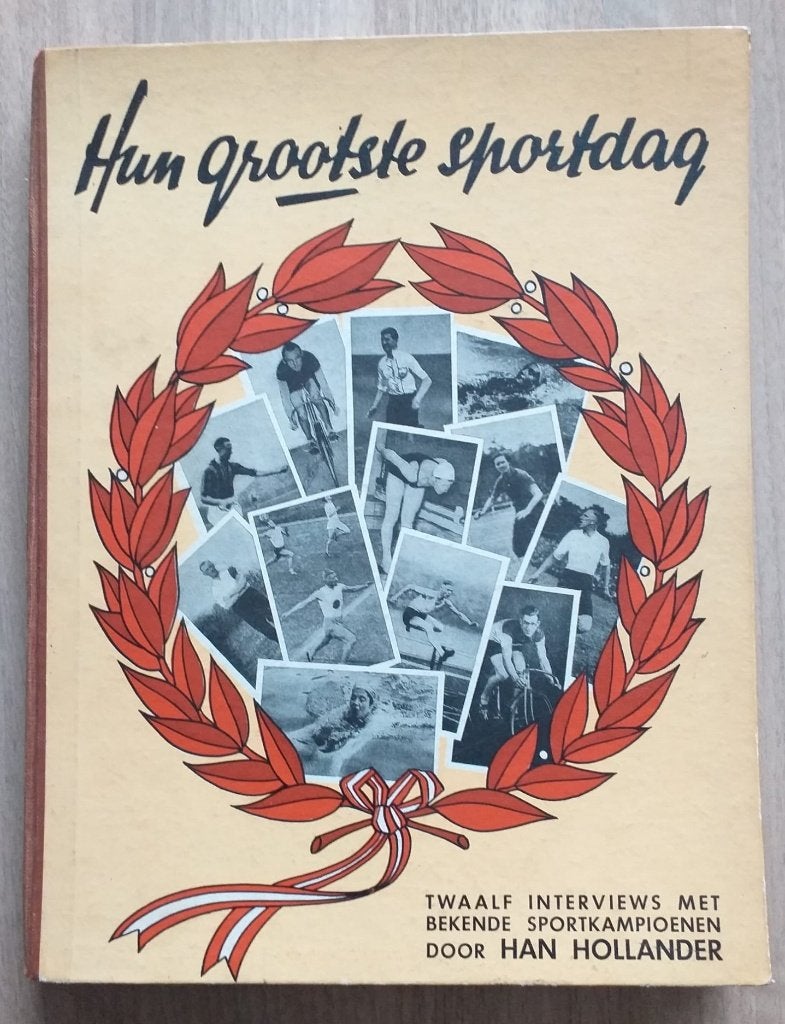 Hun grootste Sportdag. Plaatjesalbum 1938. 12 interviews., Boeken, Ophalen of Verzenden, Gelezen, Han Hollander, Plaatjesalbum