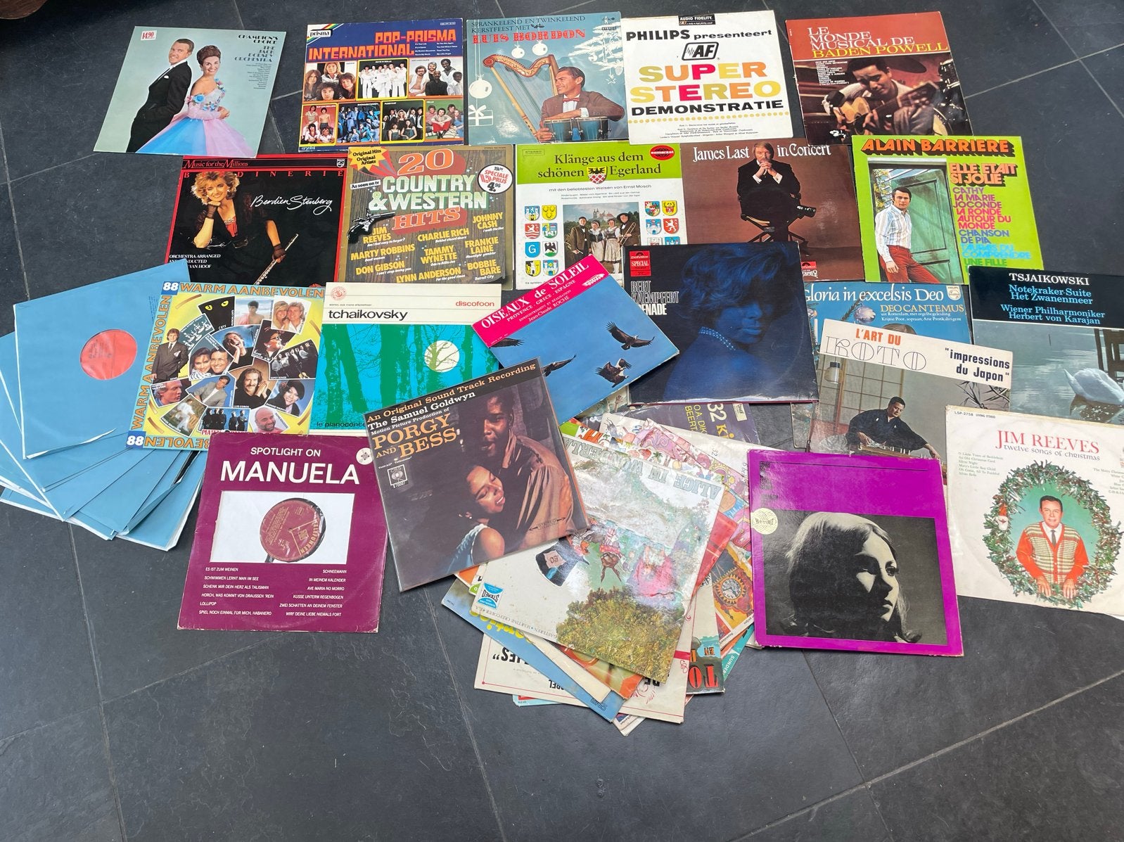 LP vinyl collectie - Diverse genres + 3 LP koffers, Ophalen of Verzenden, 1960 - 1969, Gebruikt, 12 inch