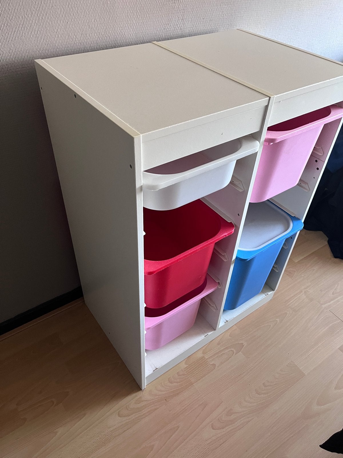 Nette IKEA TROFAST kast met bakken – Ideaal voor speelgoed!, Ophalen, Gebruikt, Kast, 75 tot 100 cm