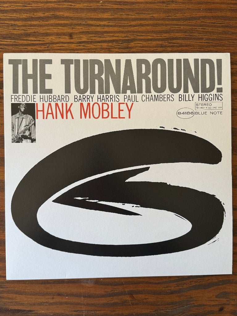 Hank Mobley The Turnaround Blue Note Freddie Hubbard, Ophalen of Verzenden, Zo goed als nieuw, 12 inch, LP