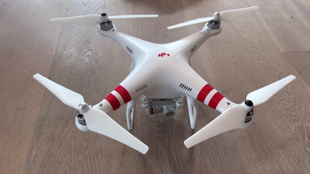 DJI Phantom II Vision+ drone met draagtas, 100 tot 1000 meter, Zo goed als nieuw, DJI, Professionele drone