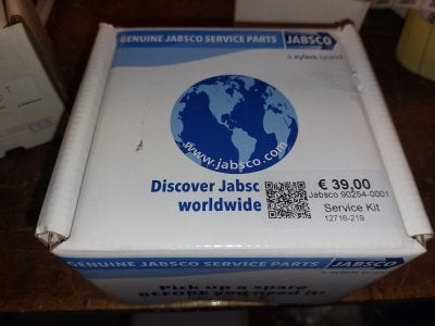 Jabsco 90254-0001 Service Kit, Watersport en Boten, Bootonderdelen, Niet ingevuld, Gebruikt, Niet ingevuld, Niet ingevuld