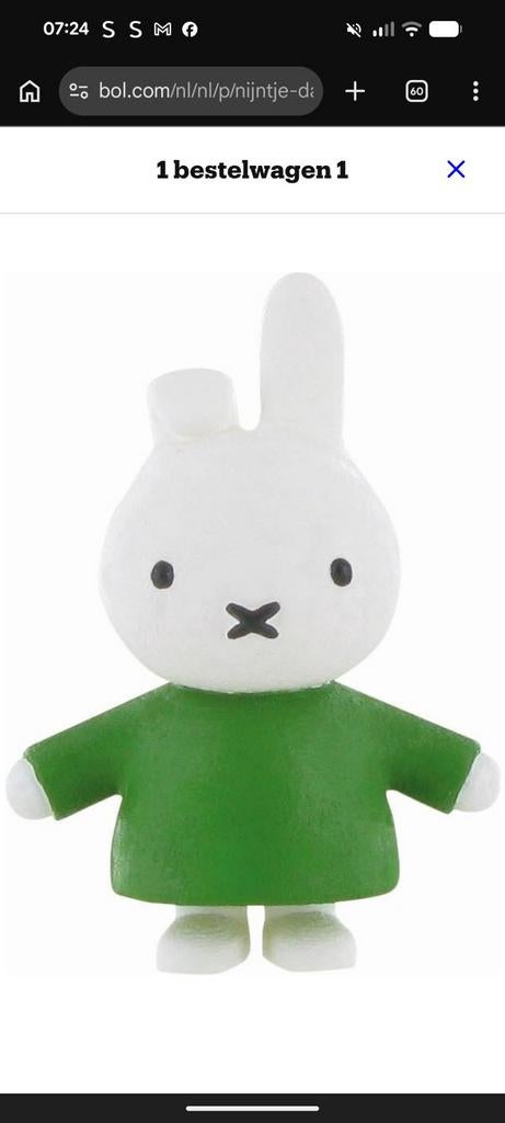 Nijntje Daan/Flapoor figuur voor speelhuisje, Ophalen of Verzenden, Gebruikt, Overige typen
