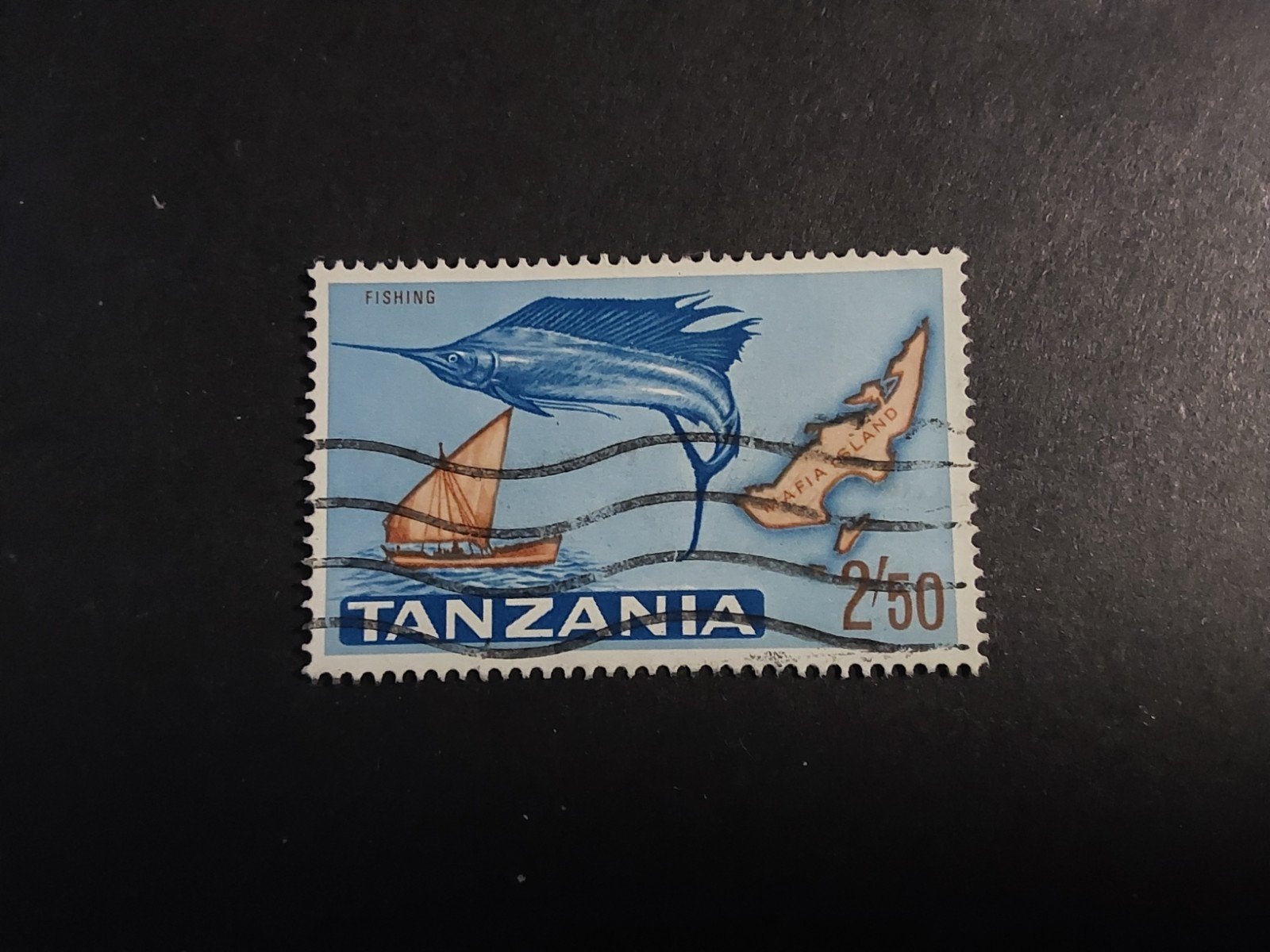 Tanzania, SG 138, Verzenden, Gestempeld