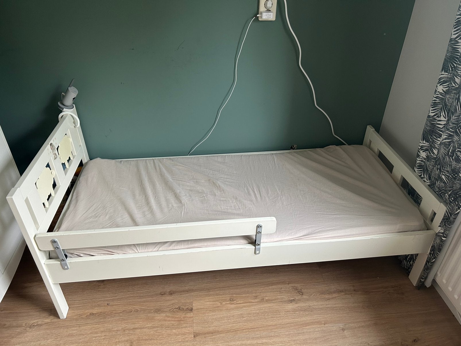 Peuterbed, Kinderen en Baby's, Ophalen, Gebruikt, 70 tot 85 cm, 140 tot 160 cm