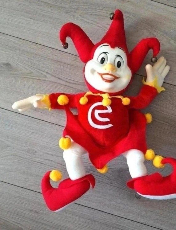 Efteling Pardoes knuffel groot origineel rood, Kinderen en Baby's, Speelgoed | Knuffels en Pluche, Overige merken, Overige typen