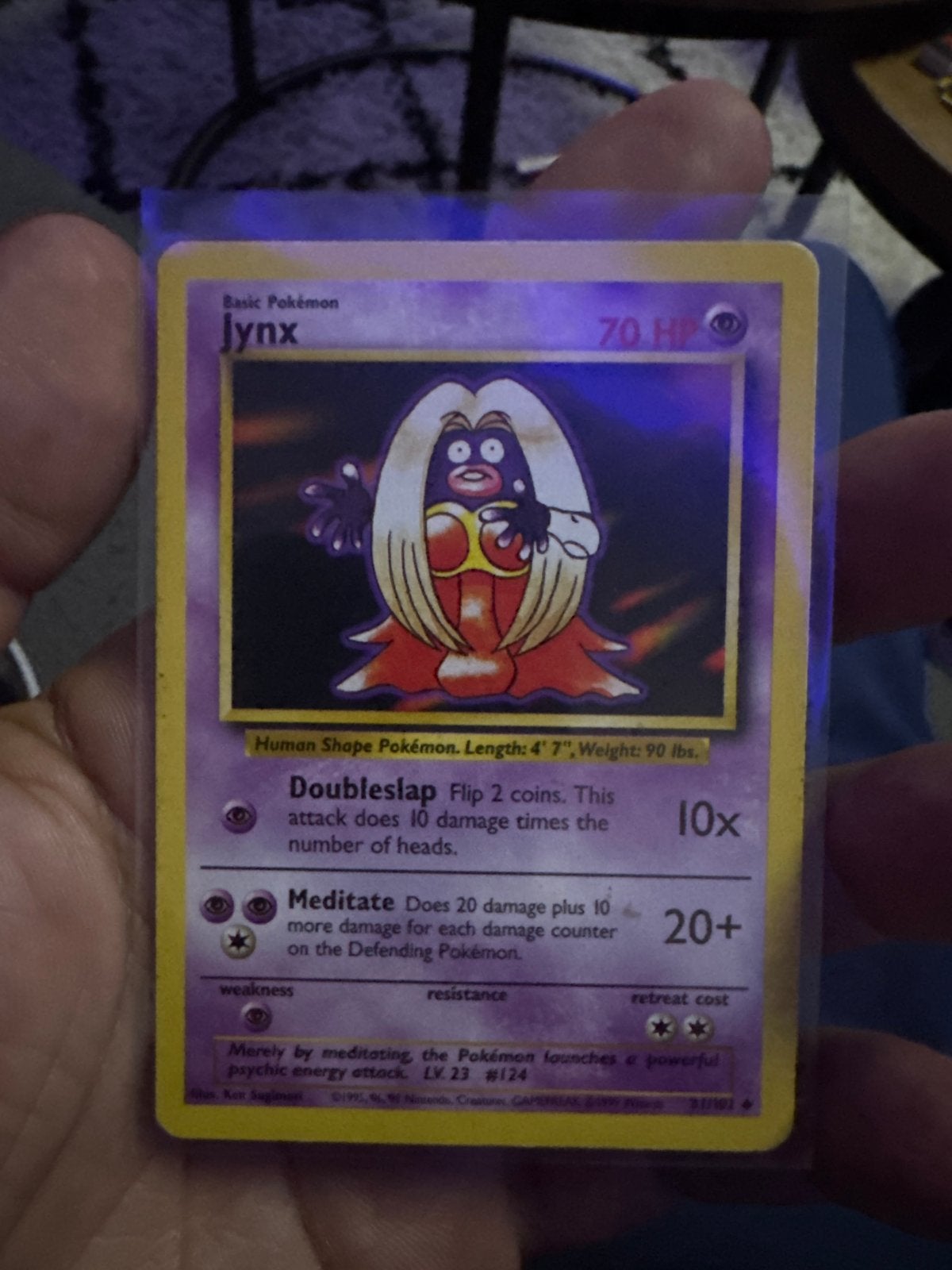 Pokémon Kaart Jynx (Basic Pokémon, 70 HP), Hobby en Vrije tijd, Verzamelkaartspellen | Pokémon, Ophalen of Verzenden, Gebruikt