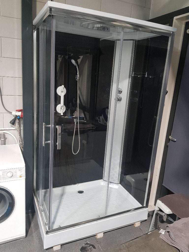 Douchecabine, Ophalen, Gebruikt, Glas, Douche